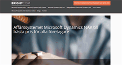 Desktop Screenshot of brightcom.se