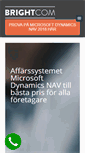 Mobile Screenshot of brightcom.se