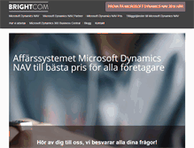 Tablet Screenshot of brightcom.se